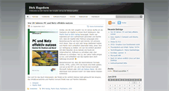 Desktop Screenshot of dirk-hagedorn.de